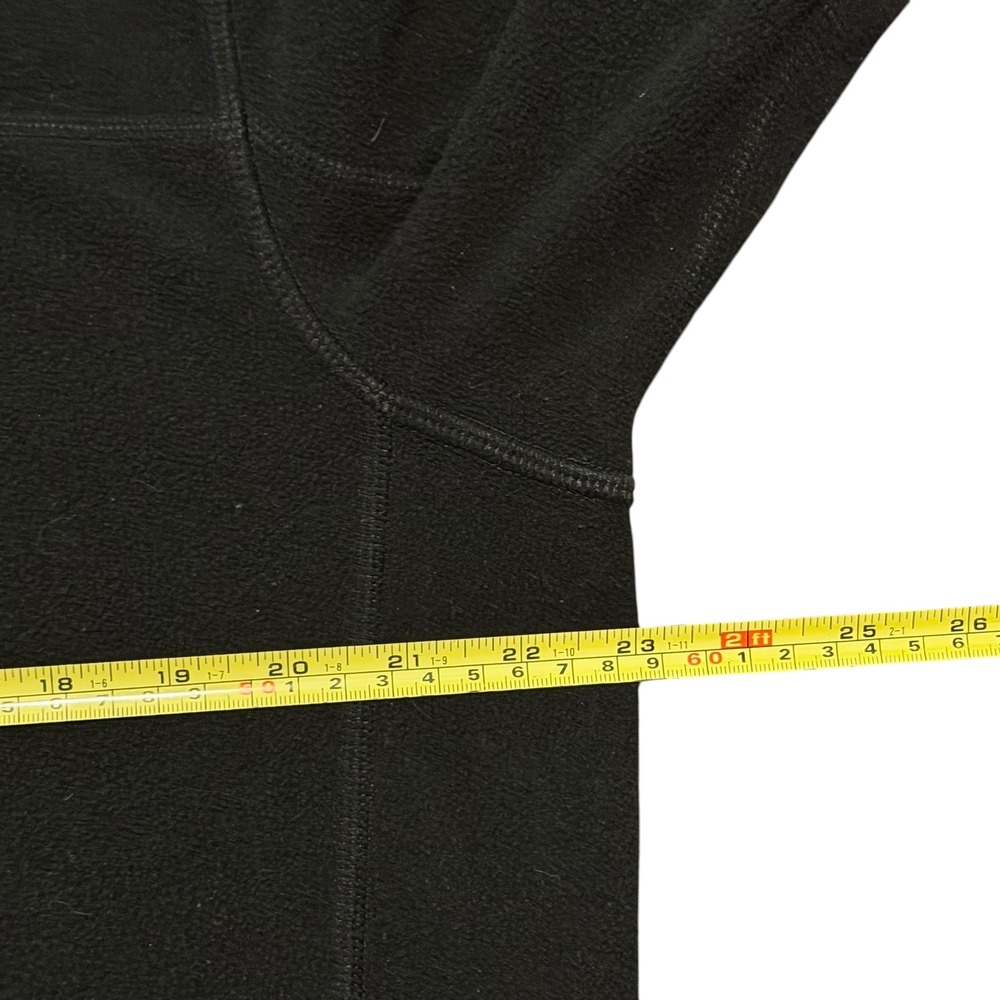 Patagonia Mens Micro D Quarter-Zip Fleece Pullover Black 26176 Size Large - Picture 7 of 8